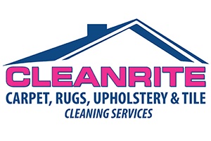 Vleanrite Logo, "Carpets, Rugs, Upholstery, & Tile Cleaning Services"